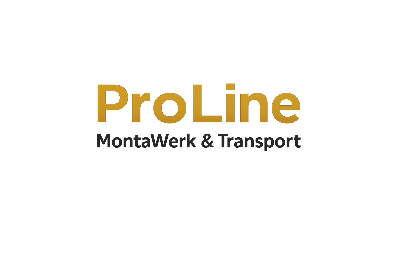 ProLine MontaWerk & Transport Logo
